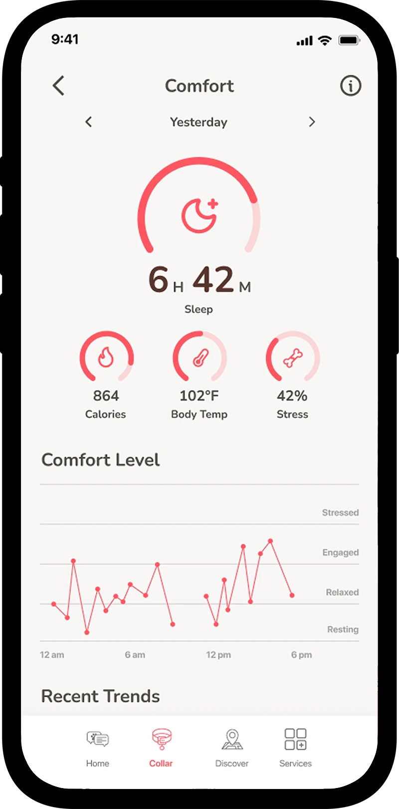 Traini app — Health Insights