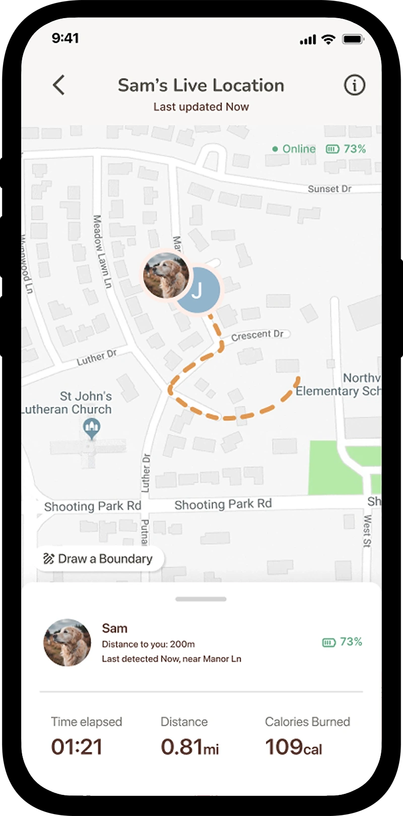 Traini app — GPS Tracking